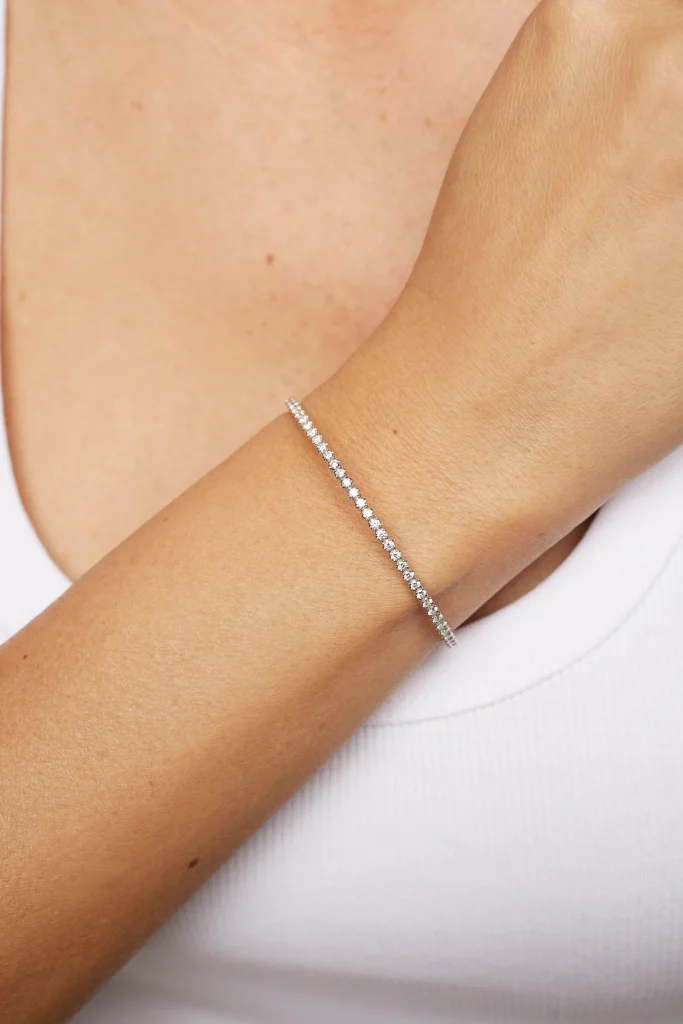 Knokke flexible diamond bangle