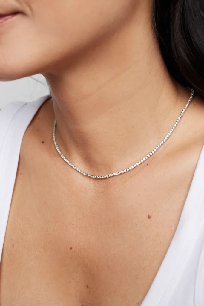 Maldives tennis necklace