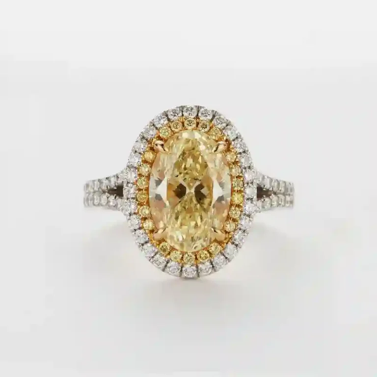 South Bay 4ct yellow diamond cocktail ring